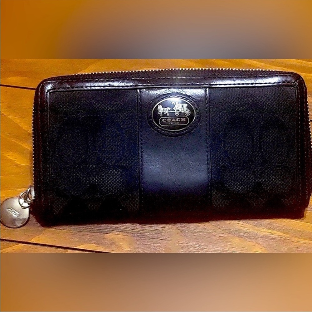 Coach Legacy Slim Monogram Wallet
